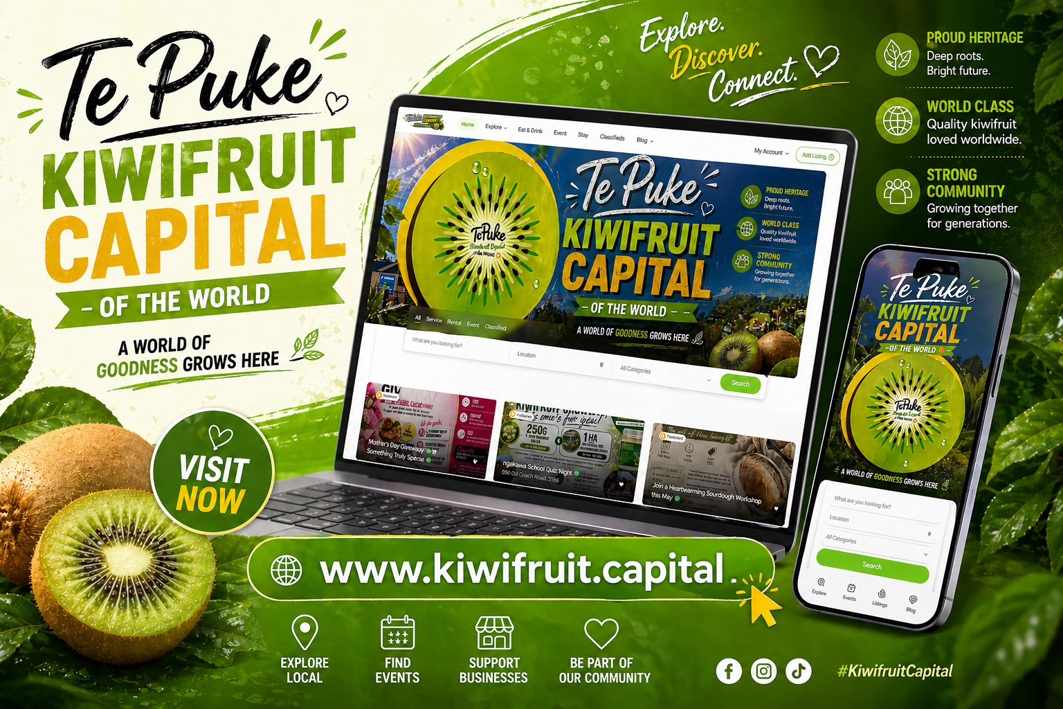 Kiwifruit Capital: A Digital Hub for the Heart of the Kiwifruit Industry