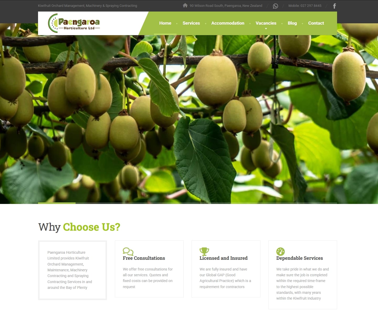 Paengaroa Horticulture Limited