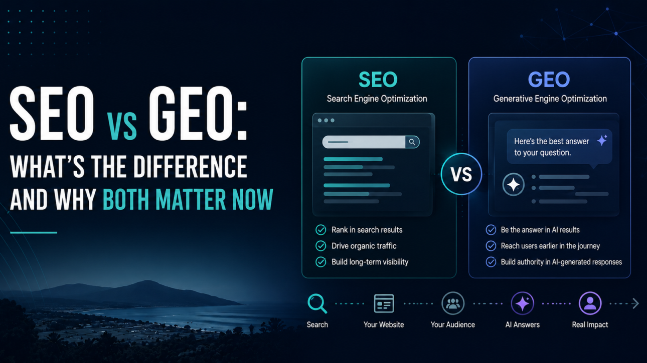 SEO vs GEO: What's the Difference and Why Both Matter Now
