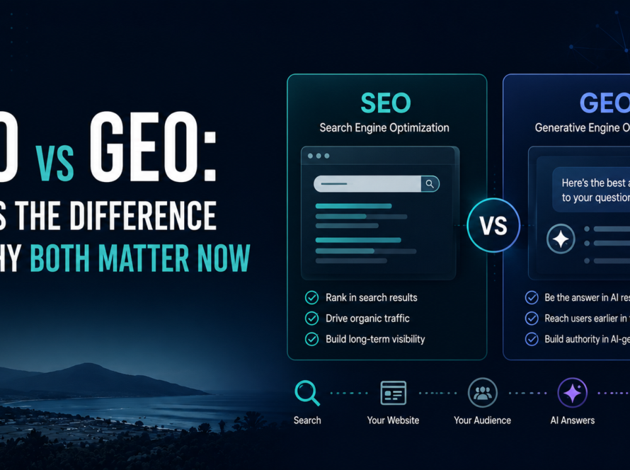 SEO vs GEO: What's the Difference and Why Both Matter Now