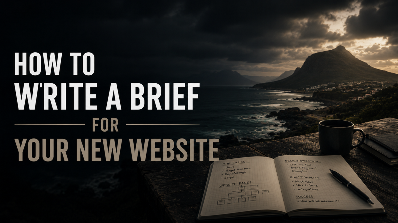 How to Write a Brief for Your New Website