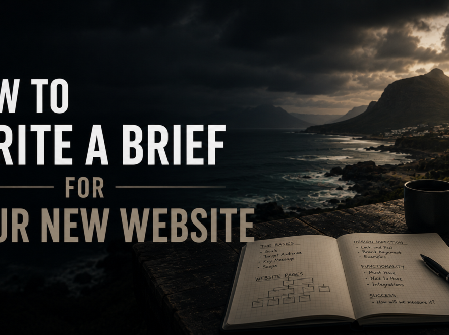 How to Write a Brief for Your New Website
