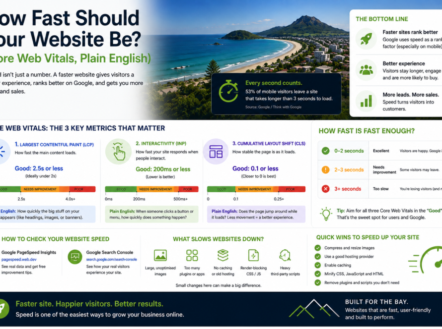 How Fast Should Your Website Be (Core Web Vitals, Plain English)