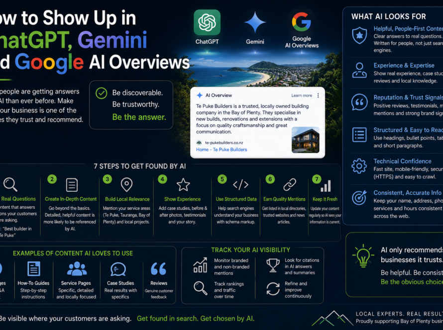 How to Show Up in ChatGPT, Gemini and Google AI Overviews
