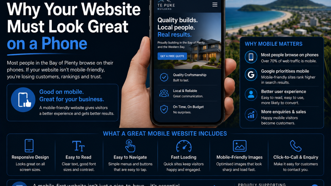 Mobile-First: Why Your Website Must Look Great on a Phone