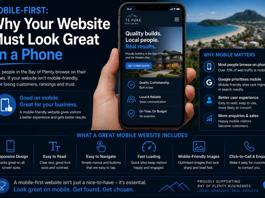Mobile-First: Why Your Website Must Look Great on a Phone