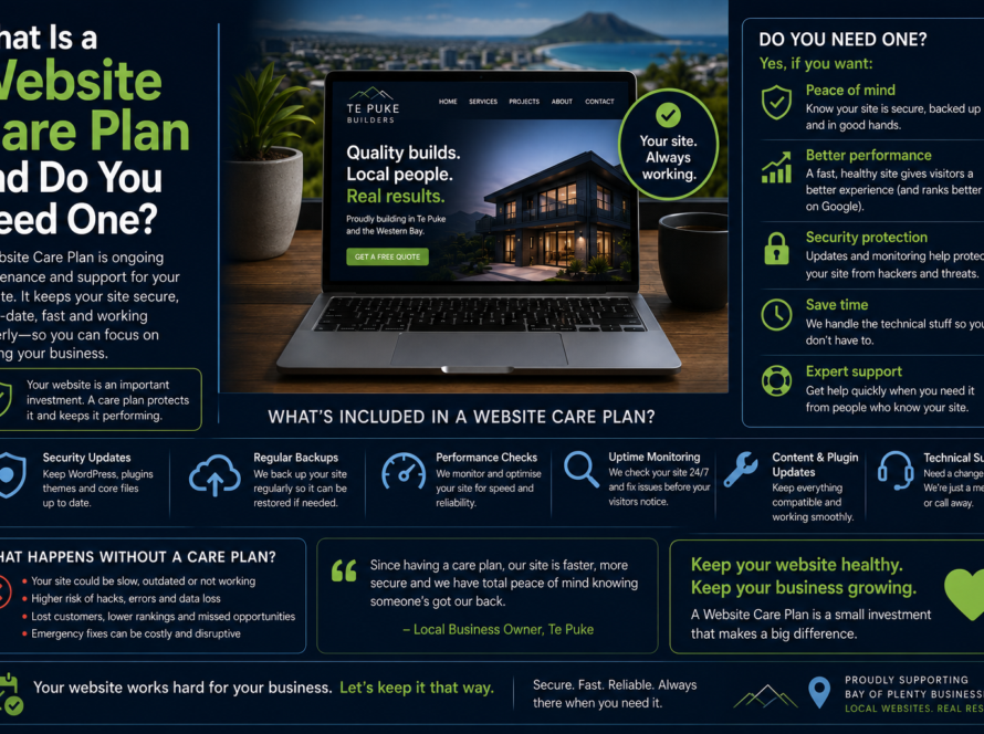 What Is a Website Care Plan and Do You Need One?