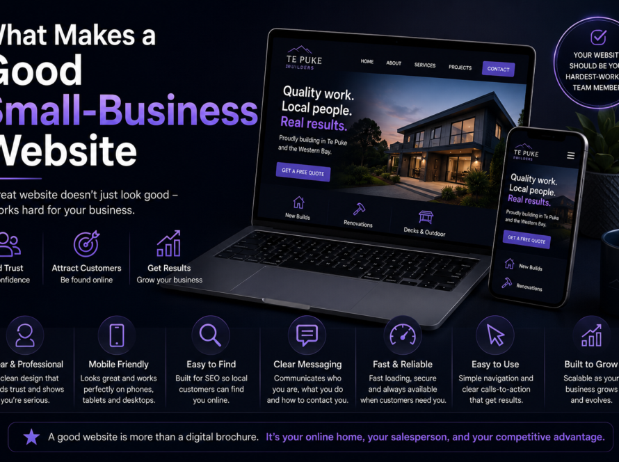 What Makes a Good Small-Business Website? (A Plain-English Checklist)