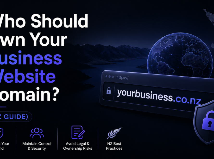 Who Should Own Your Business Website Domain? (NZ Guide)