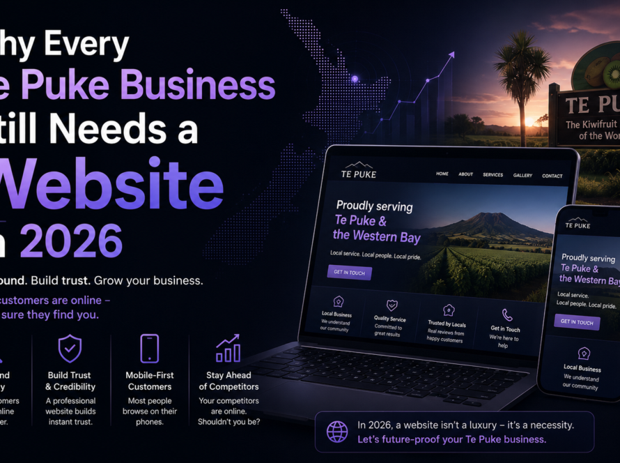 Why Every Te Puke Business Still Needs a Website in 2026