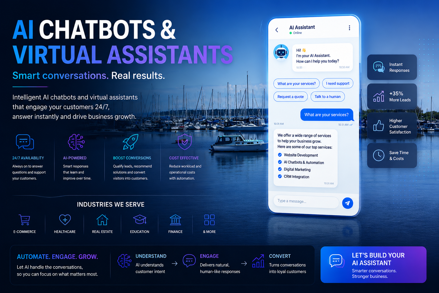AI chatbots & virtual assistants