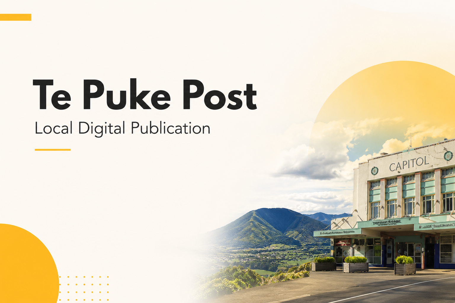 Te Puke Post — Local Digital Publication
