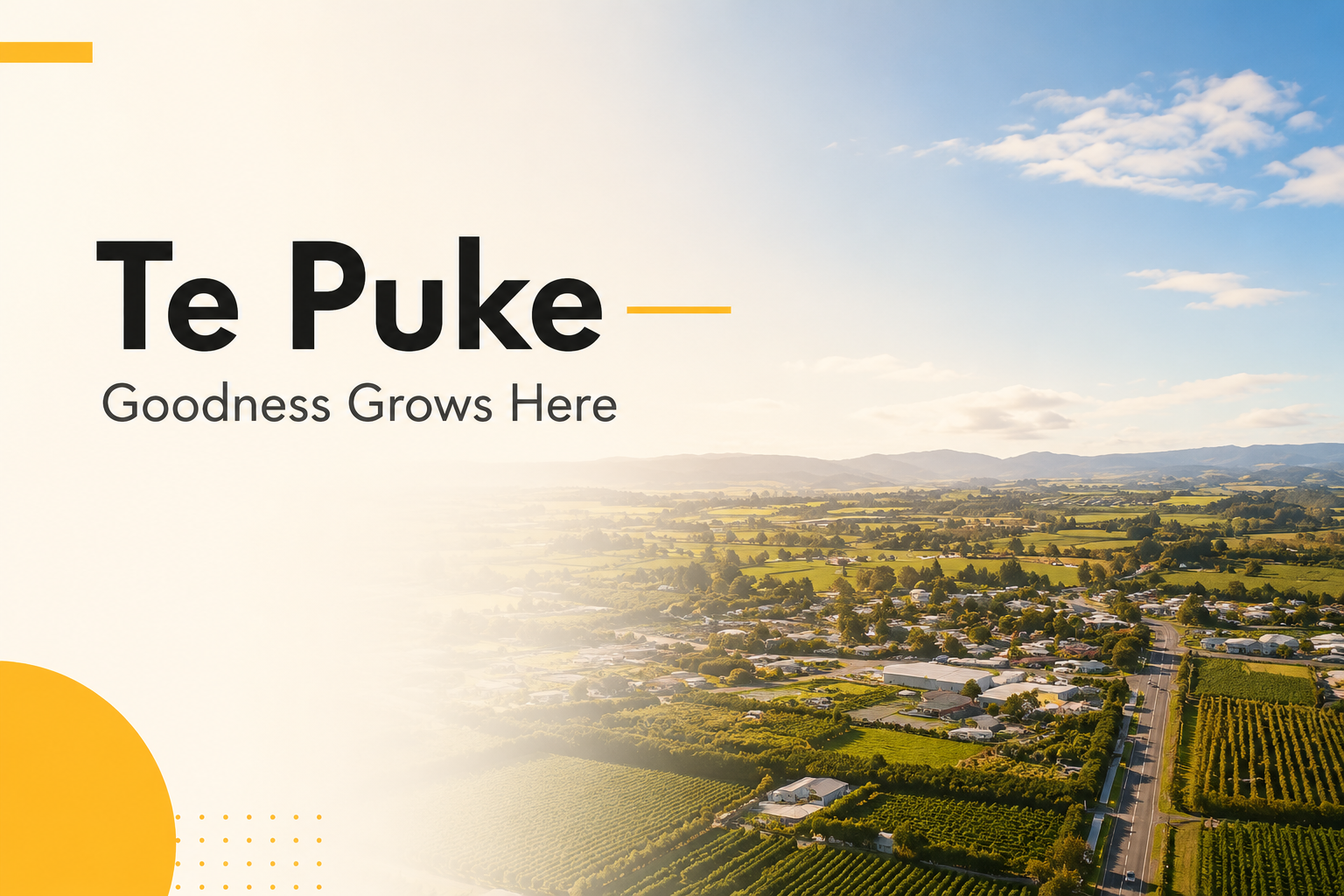 Te Puke — Goodness Grows Here