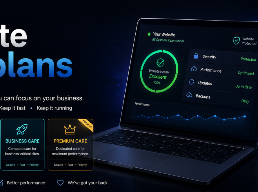 Website care plans
