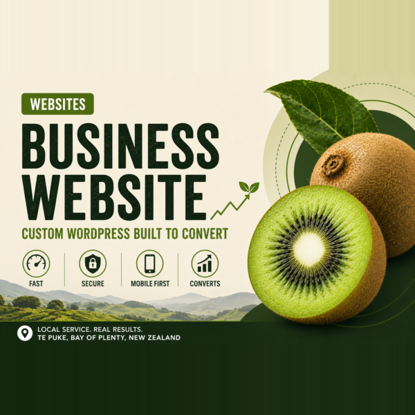 Business Website | web design & SEO in Te Puke, Bay of Plenty — Te Puke Digital