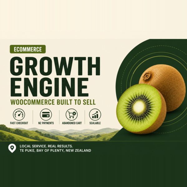 eCommerce Growth Engine | web design & SEO in Te Puke, Bay of Plenty — Te Puke Digital