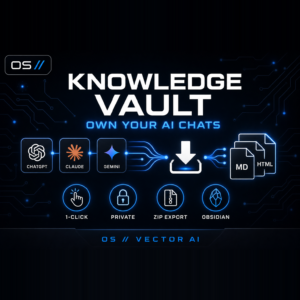 OS//Vector Knowledge Vault — AI Chat Exporter | web design & SEO in Te Puke, Bay of Plenty — Te Puke Digital